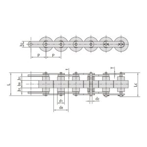 dvojitý plus řetěz