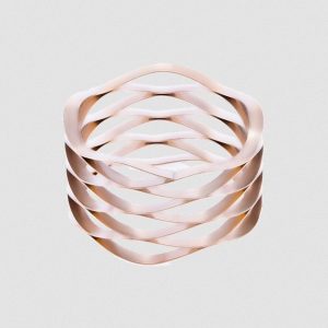 vícezávitové vlnové pružiny bez podložkových konců