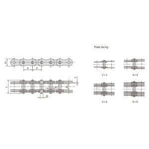 řetěz s více deskami