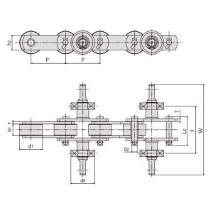 gumové rukavice dopravní řetěz