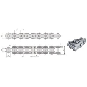 x-seal řetěz pro motocykly