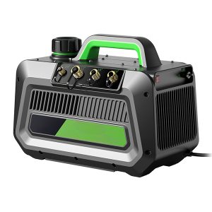 vzduchem chlazená vývěva