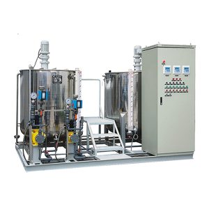 zařízení pro předúpravu surové vody a dávkování cirkulující vody