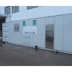 dávkovací jednotky namontované na podvozku