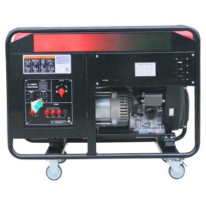 jednofázový a třífázový benzínový generátor se stejným výkonem