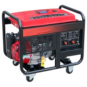 malý přenosný benzínový generátor