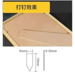 pneumatická hřebíkovačka na rámování obrazů