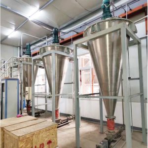 dvojitý šnekový kuželový míchač