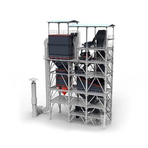 systém výroby písku a kameniva