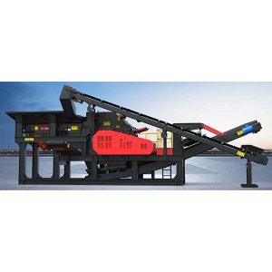 skid namontovaná stanice nárazového drtiče