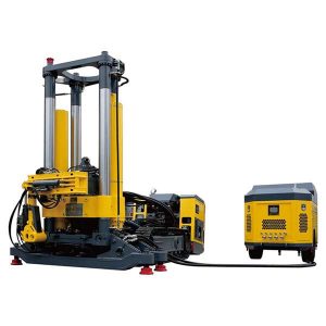 středně nakloněná vrtná souprava