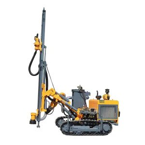 otevřená jáma vrtná souprava