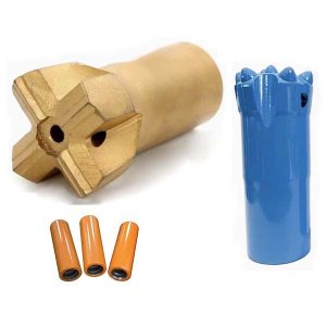 Vrták R28 s křížovým a knoflíkovým ostřím