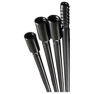 Prodlužovací tyč T51 MF a vrtná tyč s vodicí trubkou